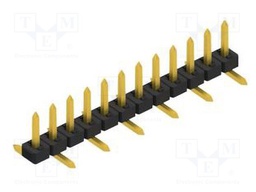 Connector: pin strips; pin header; male; PIN: 12; 2mm; SMT; 1x12