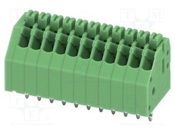 PCB terminal block, nominal current: 2 A, rated voltage (III