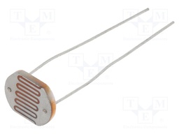 Photoresistor; 200mW; 50÷100kΩ; 560nm; Mounting: THT; ØLED: 12mm