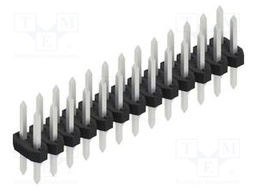 Connector: pin strips; pin header; male; PIN: 26; 2mm; THT; 2x13
