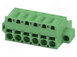 PCB connector, nominal cross section: 2.5 mm?, color: green,