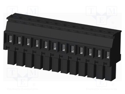Connector: pluggable terminal block; plug; female; angled 90°