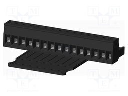 Connector: pluggable terminal block; plug; female; straight; 300V