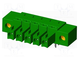 Connector: pluggable terminal block; socket; female; angled 90°