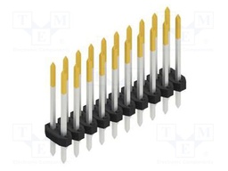 Connector: pin strips; pin header; male; PIN: 20; 2mm; THT; 2x10