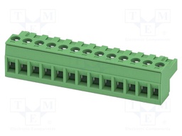 PCB connector, nominal cross section: 2.5 mm?, color: green,