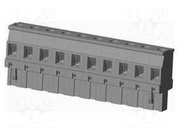 Connector: pluggable terminal block; plug; female; angled 90°