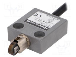 Limit switch; oblong metal roller Ø12,4mm; SPDT; 5A; max.240VAC