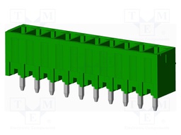 Connector: pluggable terminal block; socket; male; on PCBs