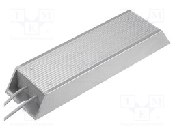 Resistor: wire-wound; with heatsink; 4.7Ω; 300W; ±5%; 215x60x30mm