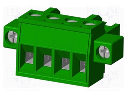 Connector: pluggable terminal block; plug; female; straight; 12A