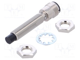 Sensor: inductive; Output conf: PNP / NO; 0÷4mm; 10÷30VDC; M8; IP67