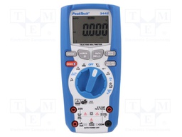 Digital multimeter; LCD 4,75 digit (50000); True RMS; -50÷760°C