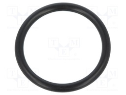 O-ring gasket; NBR; D: 2.5mm; Øint: 22mm; black; -30÷100°C