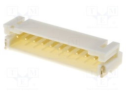 Socket; wire-board; male; 2mm; PIN: 10; SMT; 1A; tinned; -25÷85°C