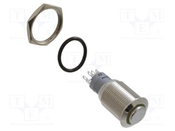 Switch: vandal resistant; Pos: 2; DPDT; 2A/48VDC; IP40; ON-(ON)