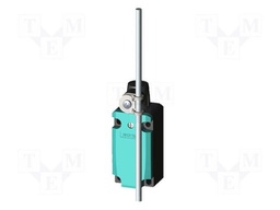 Limit switch; plastic adjustable rod, length 200mm; NO + NC