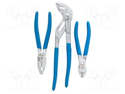 Kit: pliers; cutting,universal; 3pcs.