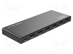 Switch; HDMI 2.0; black; Out: HDMI socket