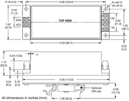 Power supply: switched-mode; 80W; 48VDC; 1.67A; OUT: 1; 280g; 87%