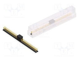 Connector: pin strips; pin header; male; PIN: 66; 2.54mm; SMT; 2x33