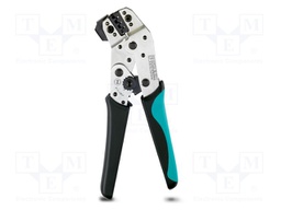 Tool: for crimping colaxial / RF connectors; 198mm; 0.08÷0.5mm2