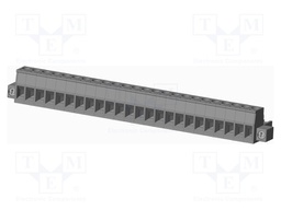 Connector: pluggable terminal block; plug; female; straight; grey