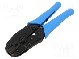 Tool: for crimping; RJ45 (8p8c) connectors; Tool material: steel