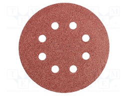 Cleaning cloth: sandpaper; Granularity: 60; Mounting: bur; Ø125mm