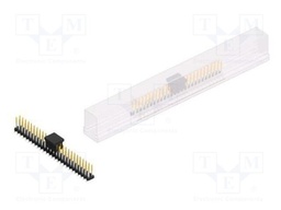 Connector: pin strips; pin header; male; PIN: 52; 2mm; SMT; 2x26
