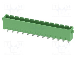 PCB headers, nominal cross section: 2.5 mm?, color: green, n