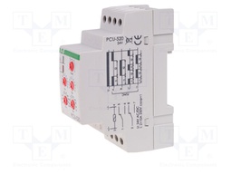 Timer; 0,1s÷24days; DPDT; 250VAC/10A; Usup: 24VAC; 24VDC; -25÷50°C
