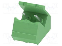 PCB headers, nominal cross section: 2.5 mm?, color: green, n