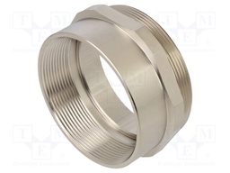 Thread adapter; Int.thread: PG48; Ext.thread: M63; brass