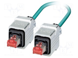 Patch cord; SF/UTP; Cat 5; RJ45 plug,both sides; stranded; Cu; 2m