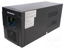 Power supply: UPS; 375x135x165mm; 900W; 1.5kVA; 11.1kg; Ubatt: 12V