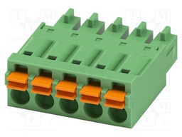 PCB connector, nominal cross section: 1.5 mm?, color: green,