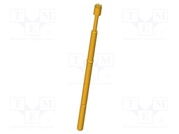 Test needle; Operational spring compression: 4mm; 8A; Ø: 2mm; 3N