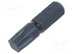 Screwdriver bit; Torx®; TX40; Overall len: 25mm; Torsion