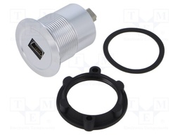 Adapter; for panel mounting,rear side nut; Thread: M22; 1÷10mm