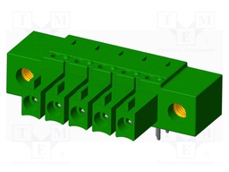 Connector: pluggable terminal block; socket; female; angled 90°