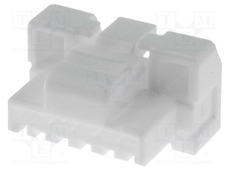 Plug; wire-board; female; CLIK-Mate; 1.25mm; PIN: 5; w/o contacts