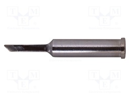 Tip; knife,elongated; 2.5mm; for soldering station