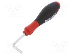 Screwdriver; Allen hex key; Size: HEX 4mm; angular