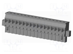Connector: pluggable terminal block; plug; female; angled 90°