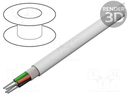 Wire; Alpha Essential C&C; 2x20AWG; unshielded; 300V; 30.5m; Cu