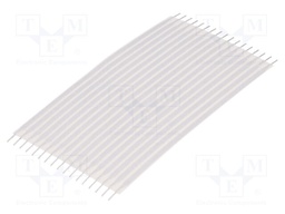 Connector: jumper cable; Cable ph: 2.54mm; L: 76.2mm; straight