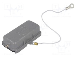 Protection cover; Han; size 10A; for latch; metal