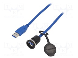 Adapter cable; USB A socket,USB A plug; 1310; USB 3.0; IP65; 3m
