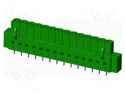 Connector: pluggable terminal block; socket; female; straight